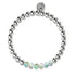 Smaragd | Silber | Meerjungfrau Glas Ausdruck Armband